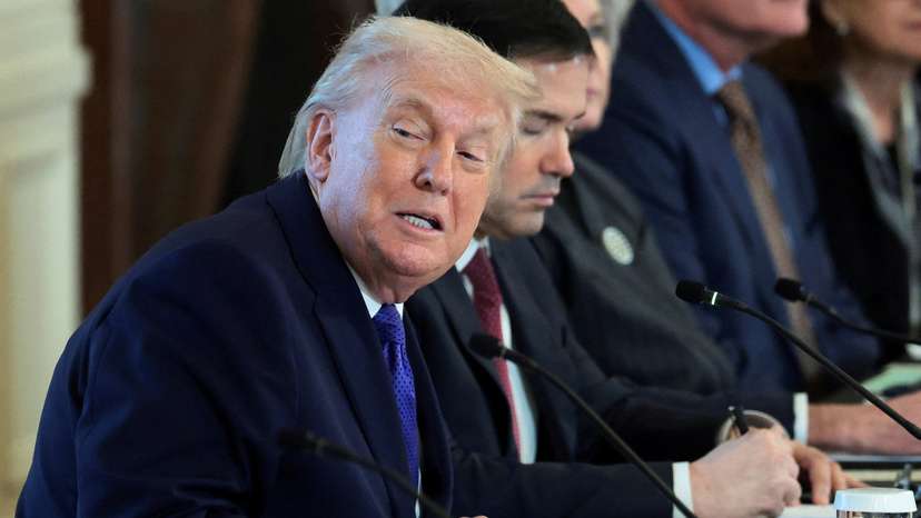 U.S. President Donald Trump at the White House in Washington, D.C.