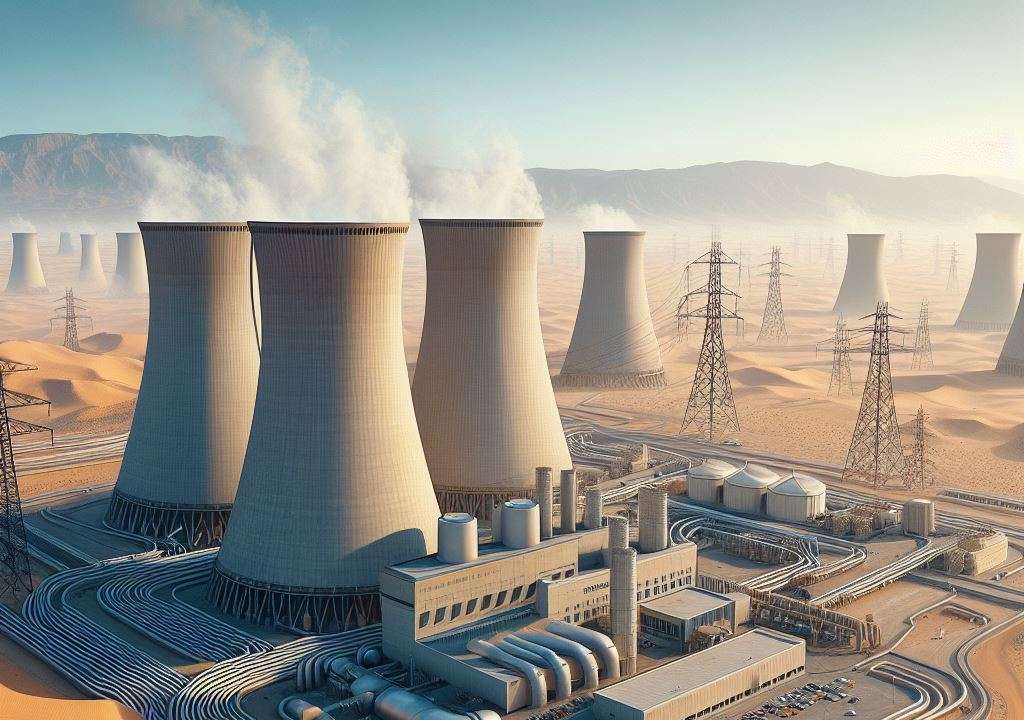 Power plant AI generated