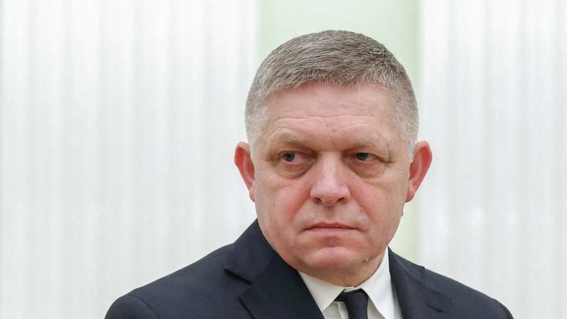Russian President Putin and Slovak Prime Minister Fico meet in Moscow