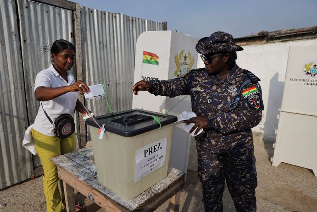 Ghana holds presidential and parliamentary election