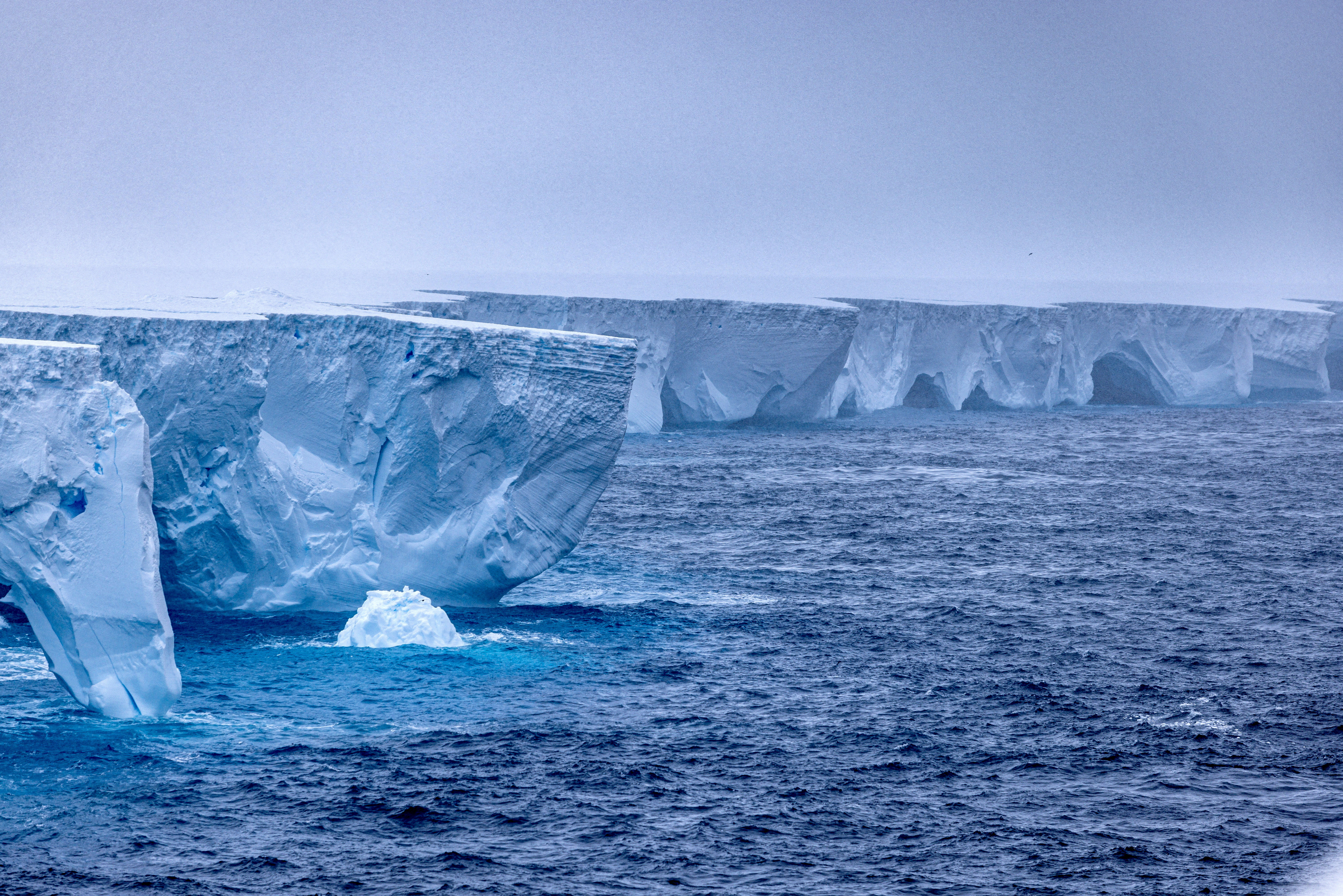 FILE PHOTO: The world's largest iceberg, named A23a, is seen in Antarctica