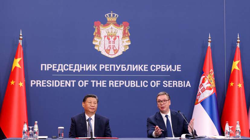 Chinese leader Xi visits Serbia