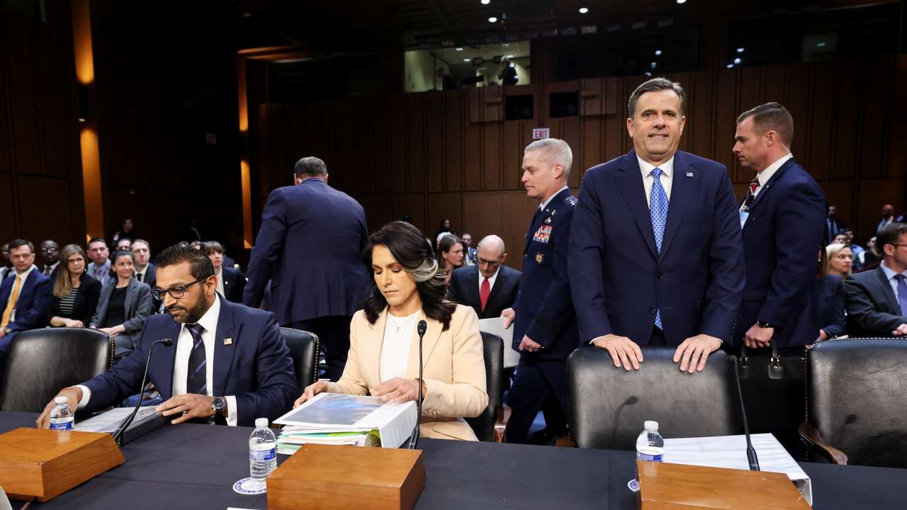 U.S. security chiefs testify on worldwide threats, in Washington