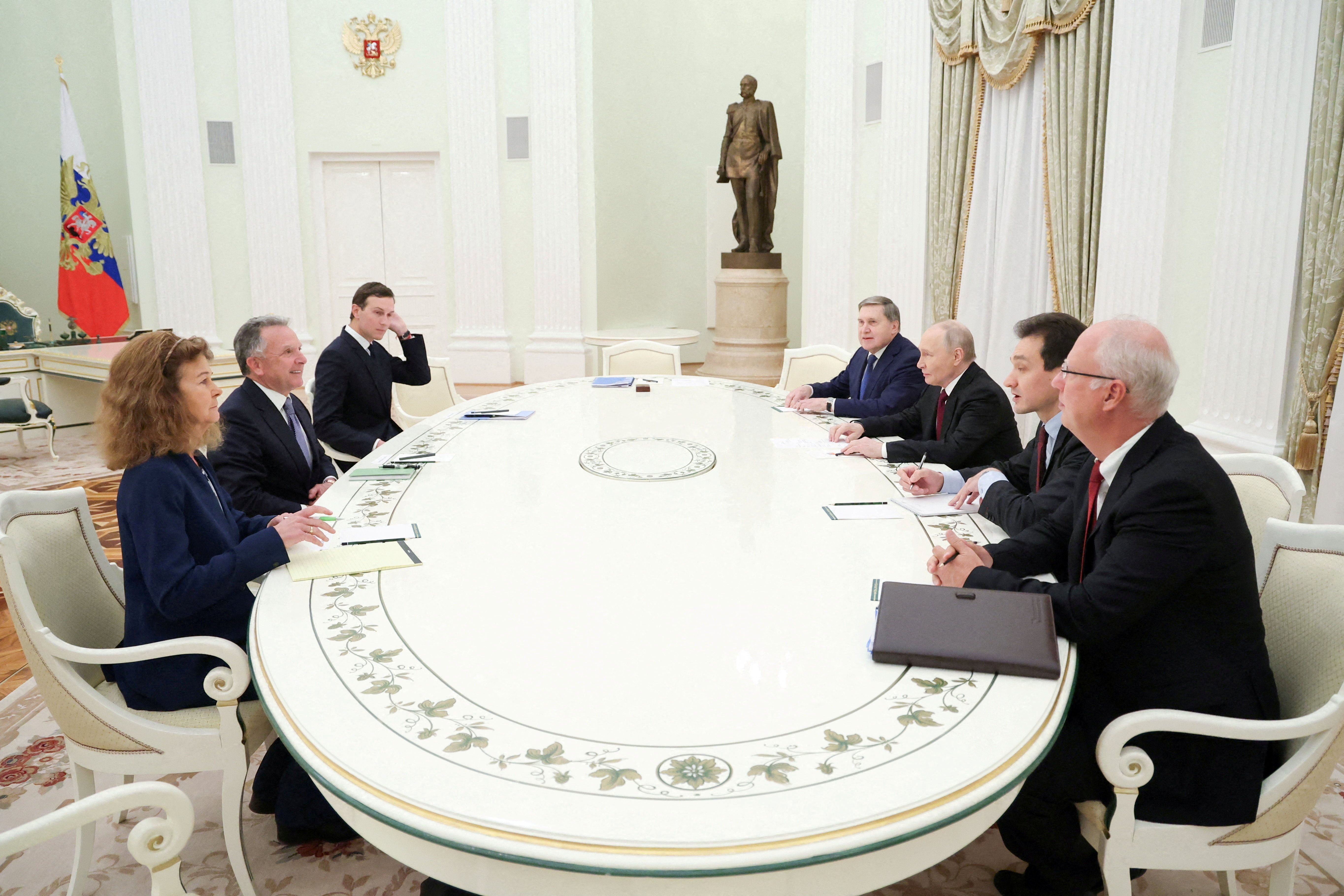 FILE PHOTO: Russian President Putin meets U.S. special representative Witkoff in Moscow