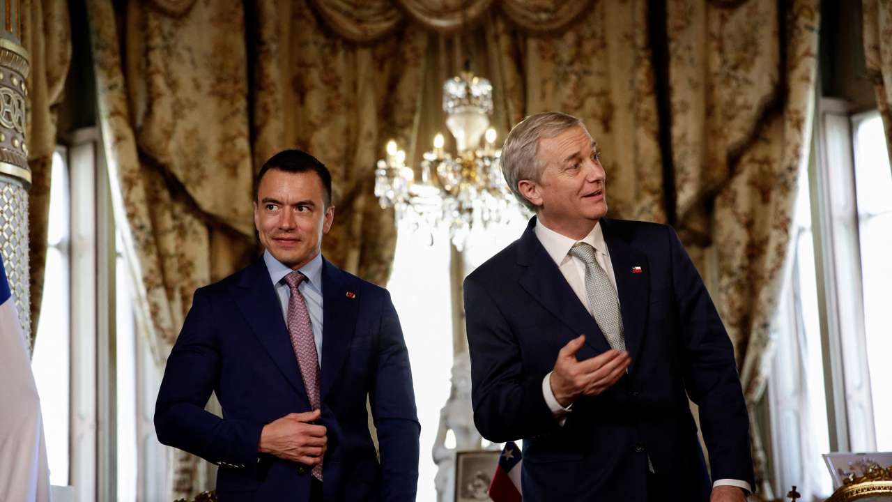 Chile's President-elect Jose Antonio Kast holds bilateral meetings before his inauguration, in Santiago