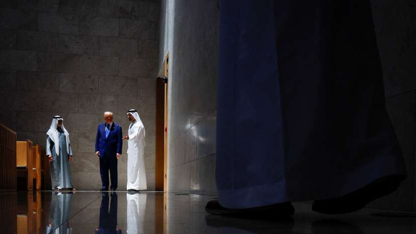 U.S. President Trump visits the UAE