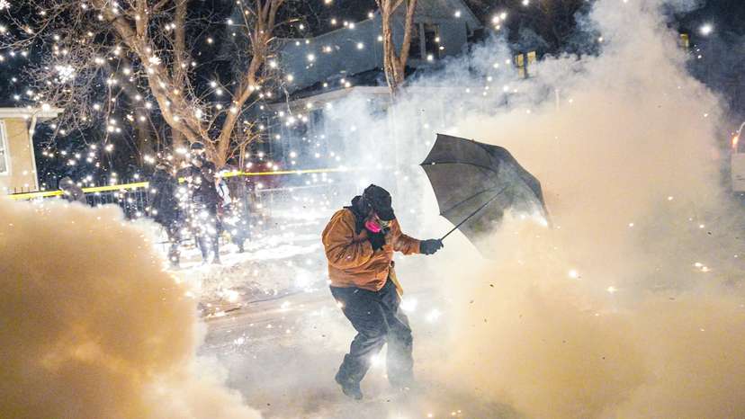 Tensions rise following the shooting death of an observer by an immigration officer, in north Minneapolis