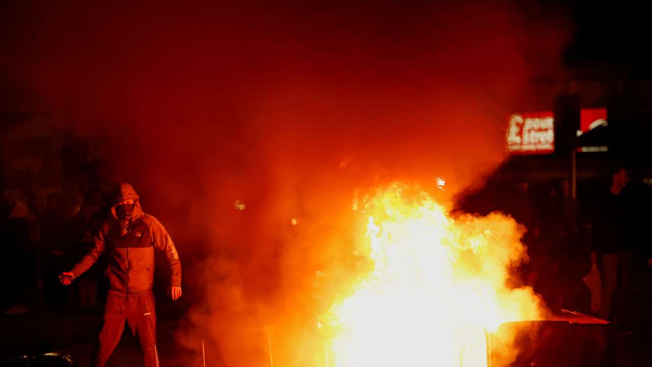 FILE PHOTO: Riots in Ballymena