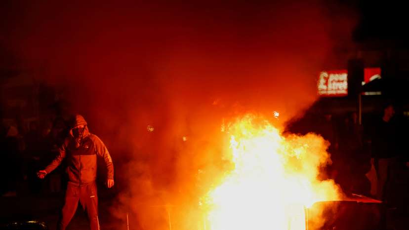 FILE PHOTO: Riots in Ballymena