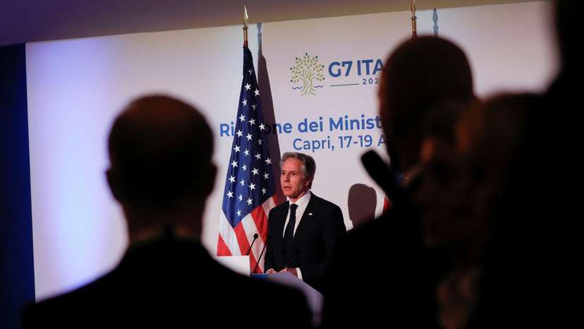 G7 foreign ministers' meeting on the Italian island of Capri