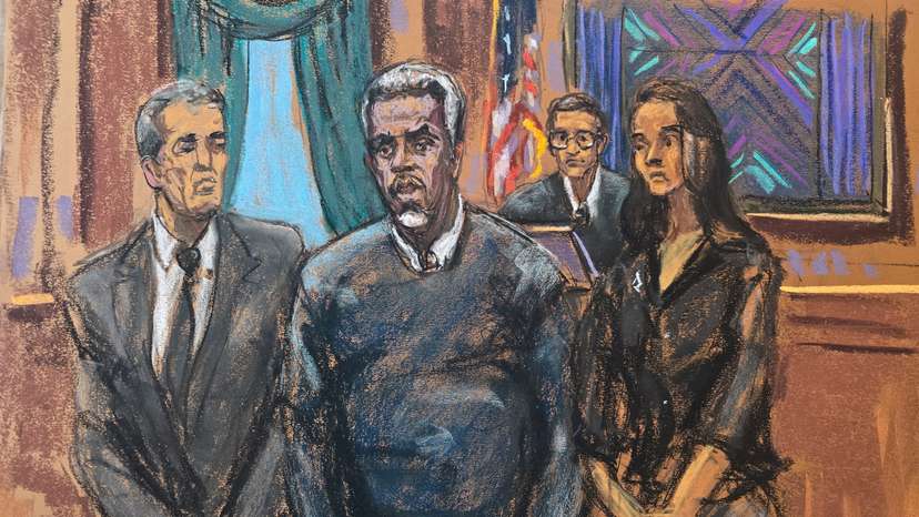 Sean "Diddy" Combs attends trial in New York federal court