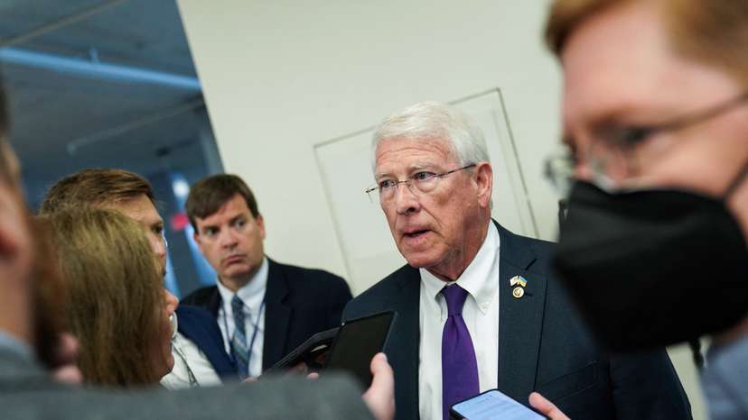 Senators vote at US Capitol in Washington