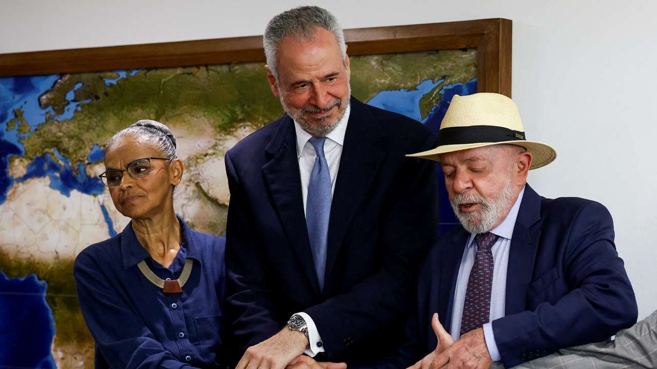 FILE PHOTO: Brazil's Lula announces the President of the UN COP30