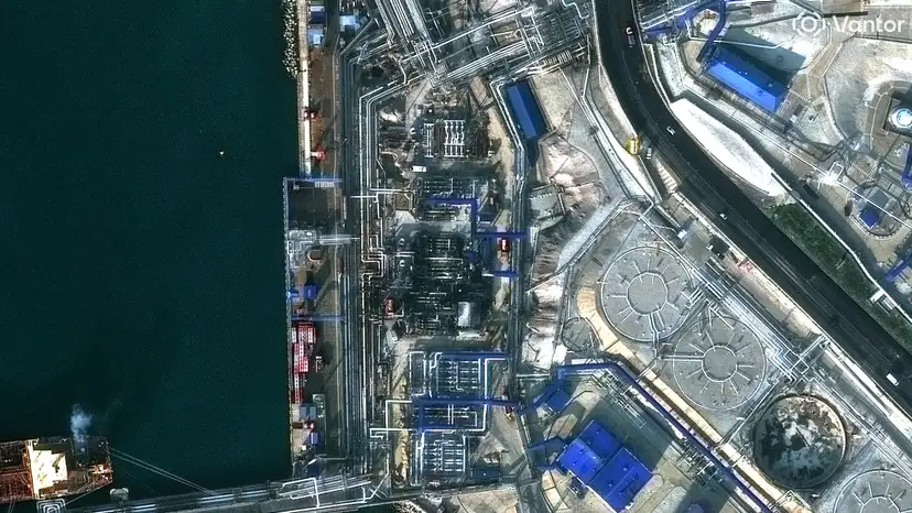 FILE PHOTO: Aftermath of a drone attack in Novorossiysk