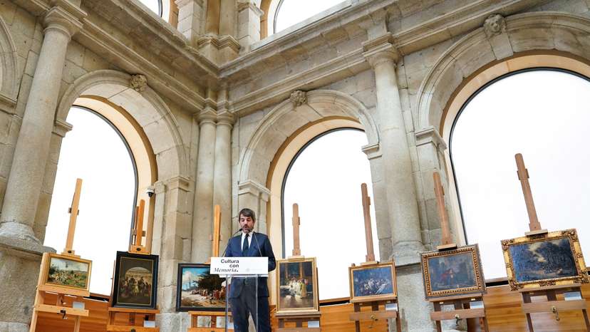 Spain government returns stolen paintings from the Spanish Civil War