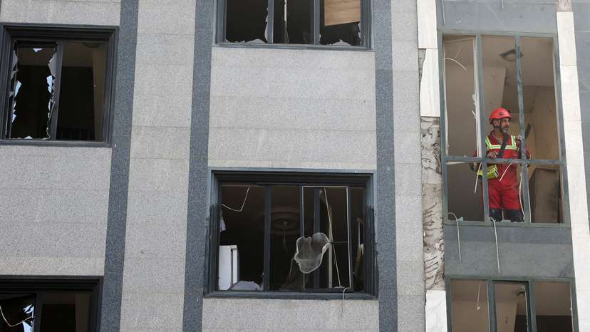 Aftermath of Israeli strikes, in Tehran