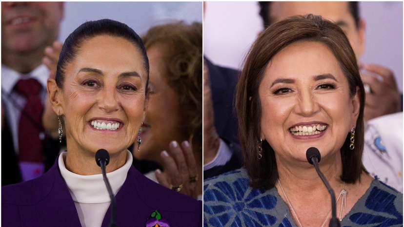 FILE PHOTO: Presidential candidates attend last presidential debate at Tlatelolco University Cultural Center in Mexico City