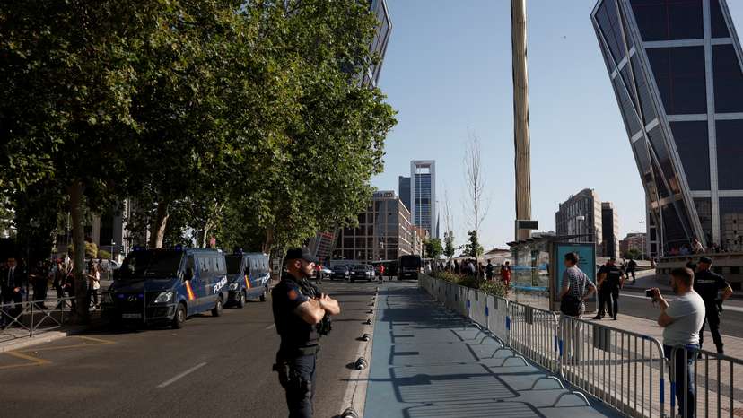 Spain's PM Sanchez's wife Begona Gomez testifies in court over corruption allegations, in Madrid