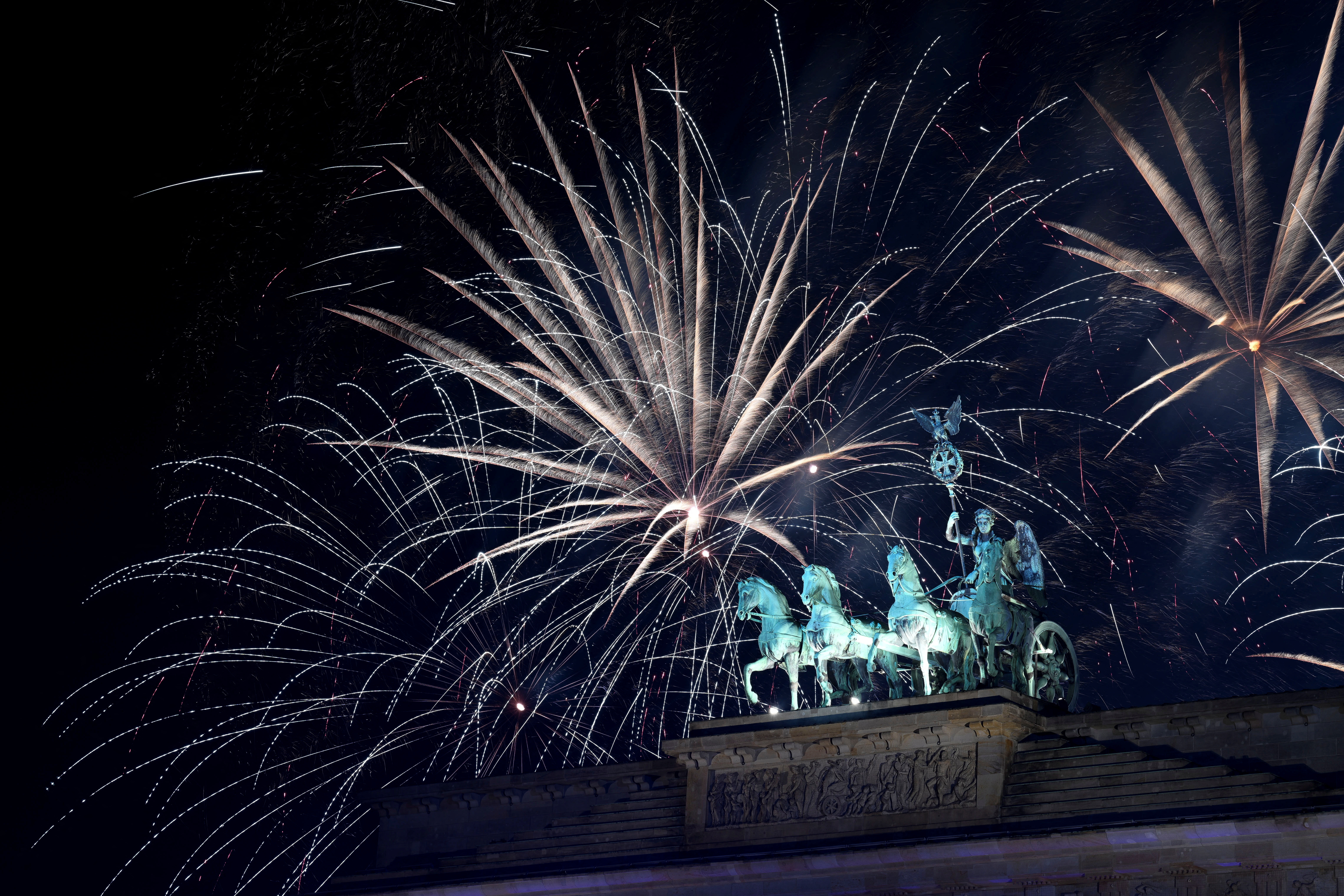 New Year's Eve celebrations in Berlin