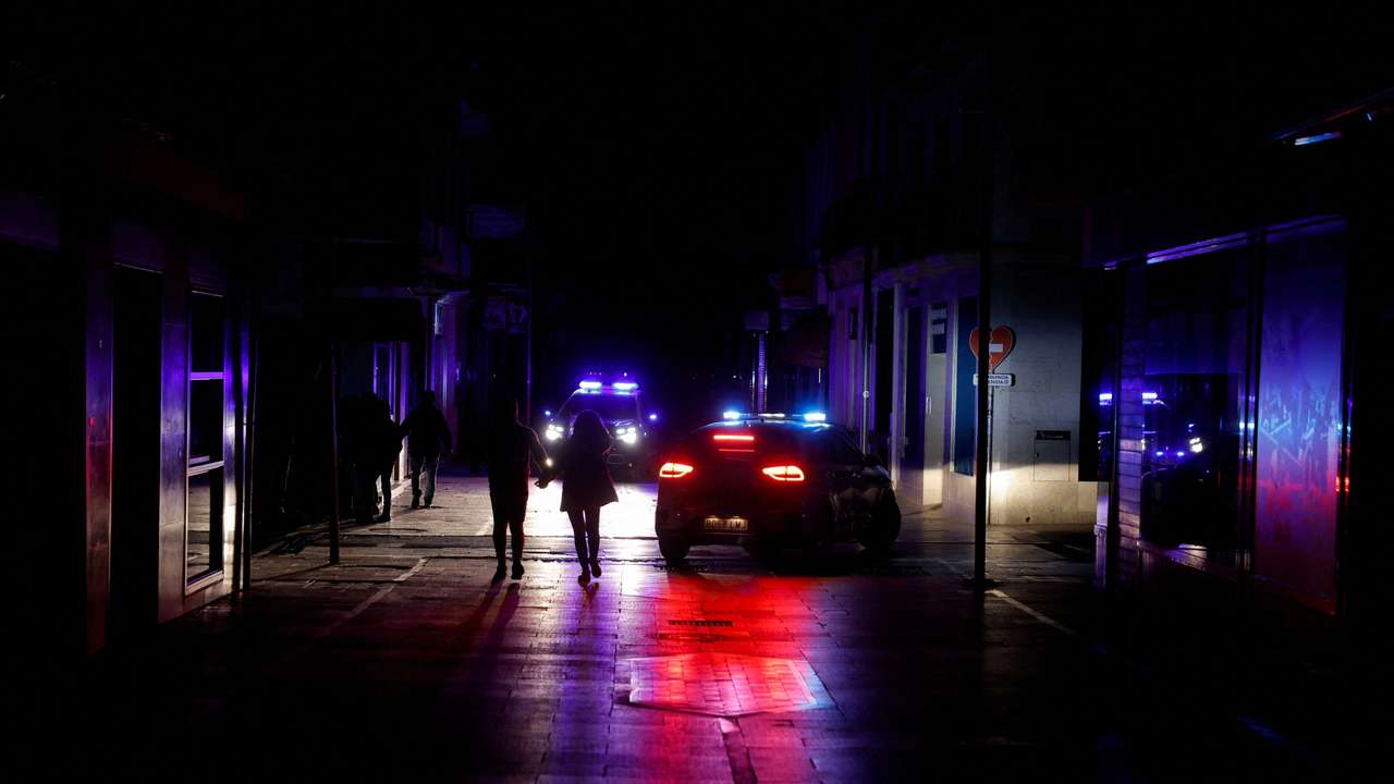 Power outage in Ronda