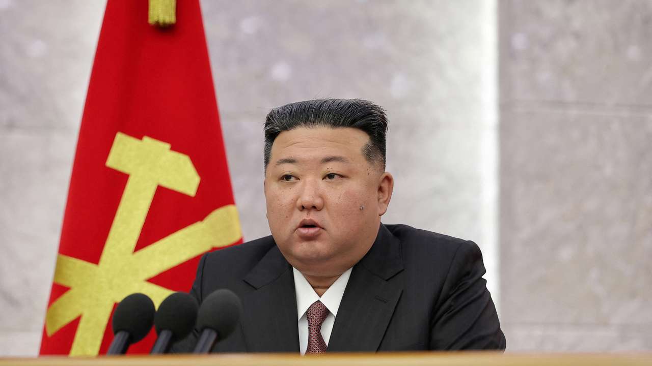 North Korean leader Kim Jong Un chairs a key meeting of the country's ruling party in Pyongyang