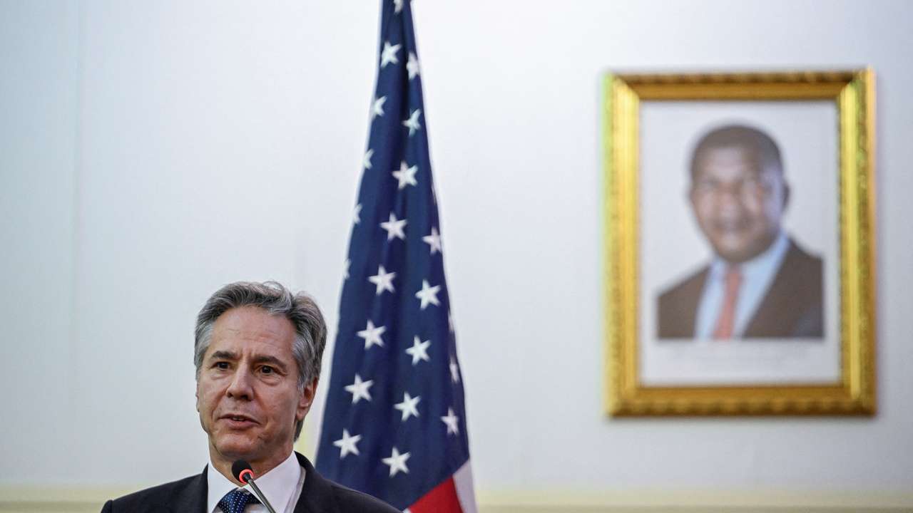 U.S. Secretary of State Blinken visits Angola