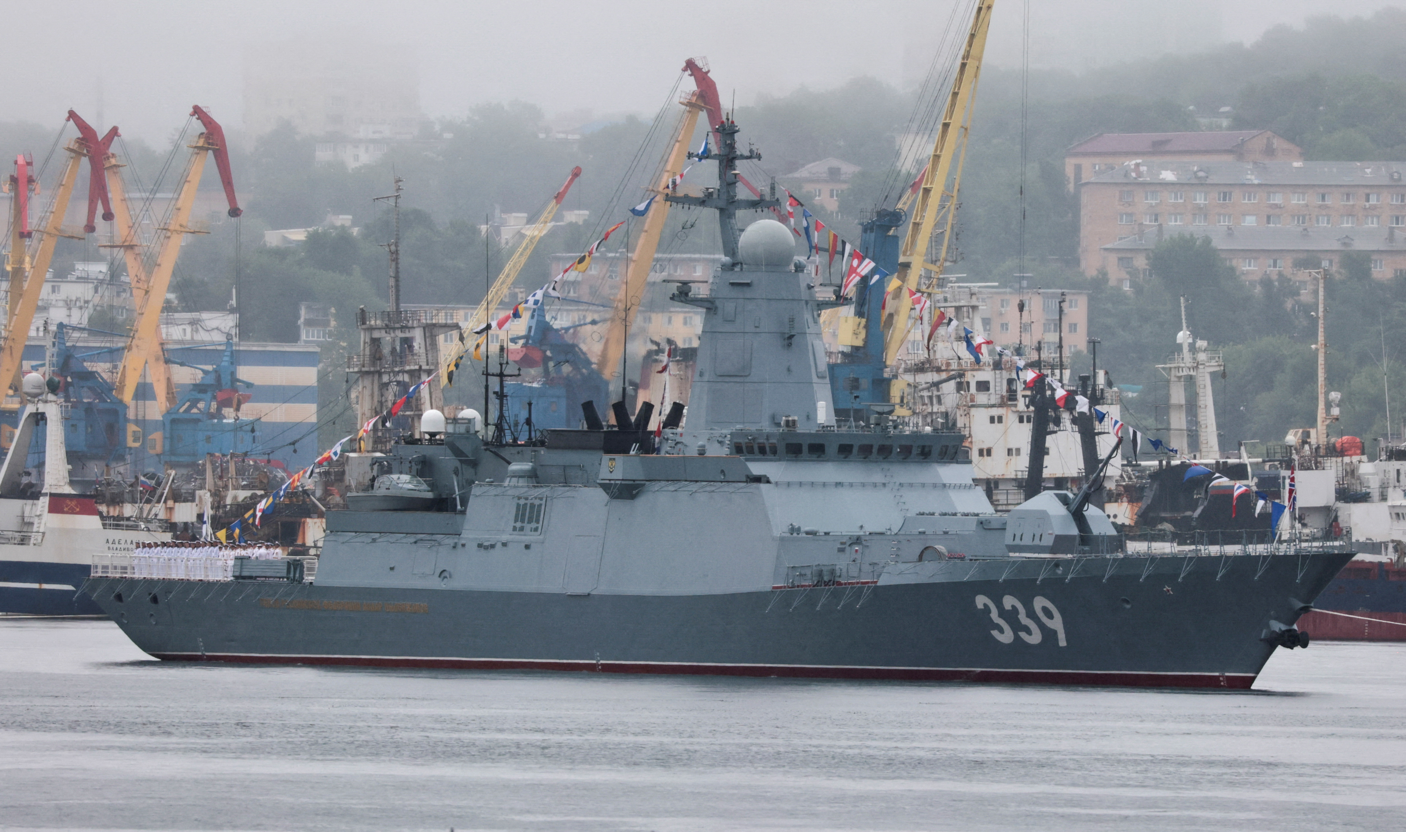 FILE PHOTO: Russia marks Navy Day