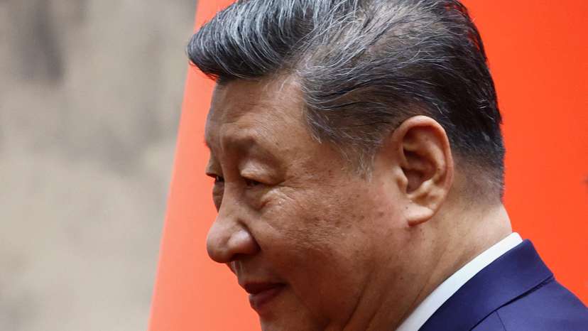 FILE PHOTO: French President Macron visits China