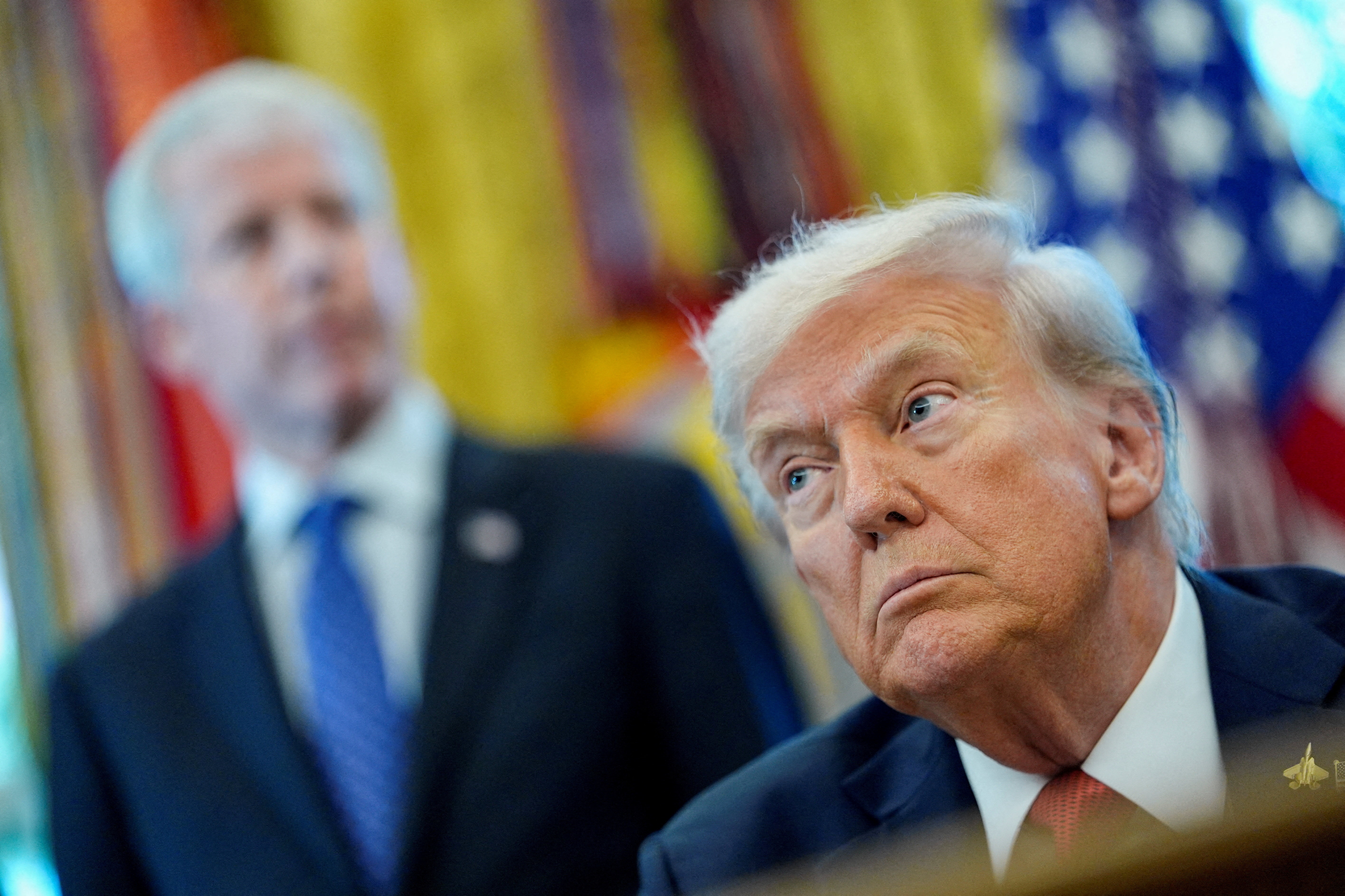 U.S. President Trump holds event to sign executive order, at the White House, in Washington
