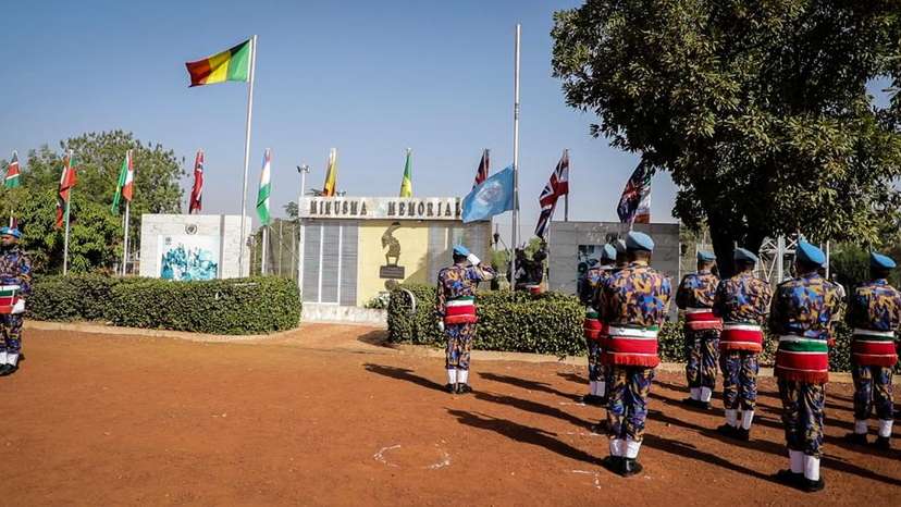 MINUSMA UN closure ceremony