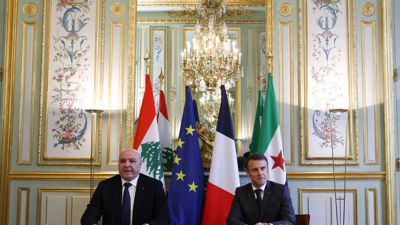 Lebanese President Joseph Aoun visits France
