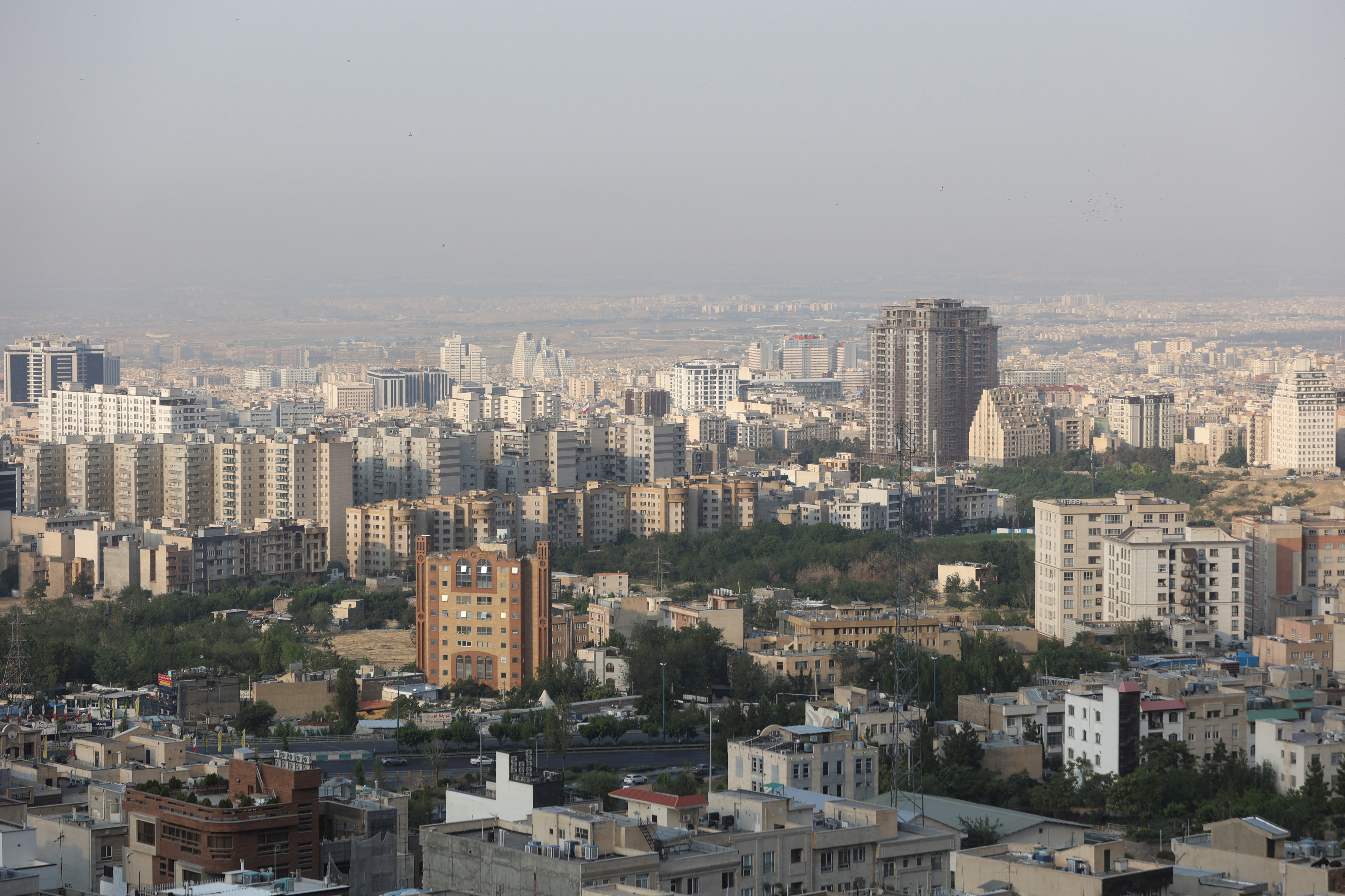 Aftermath of Israeli strikes, in Tehran