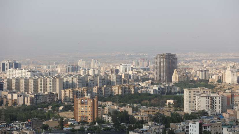 Aftermath of Israeli strikes, in Tehran