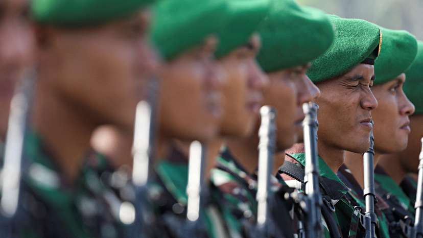 Security preparation before the Inauguration of President-elect Prabowo Subianto and Vice President-elect Gibran Rakabuming Raka in Jakarta