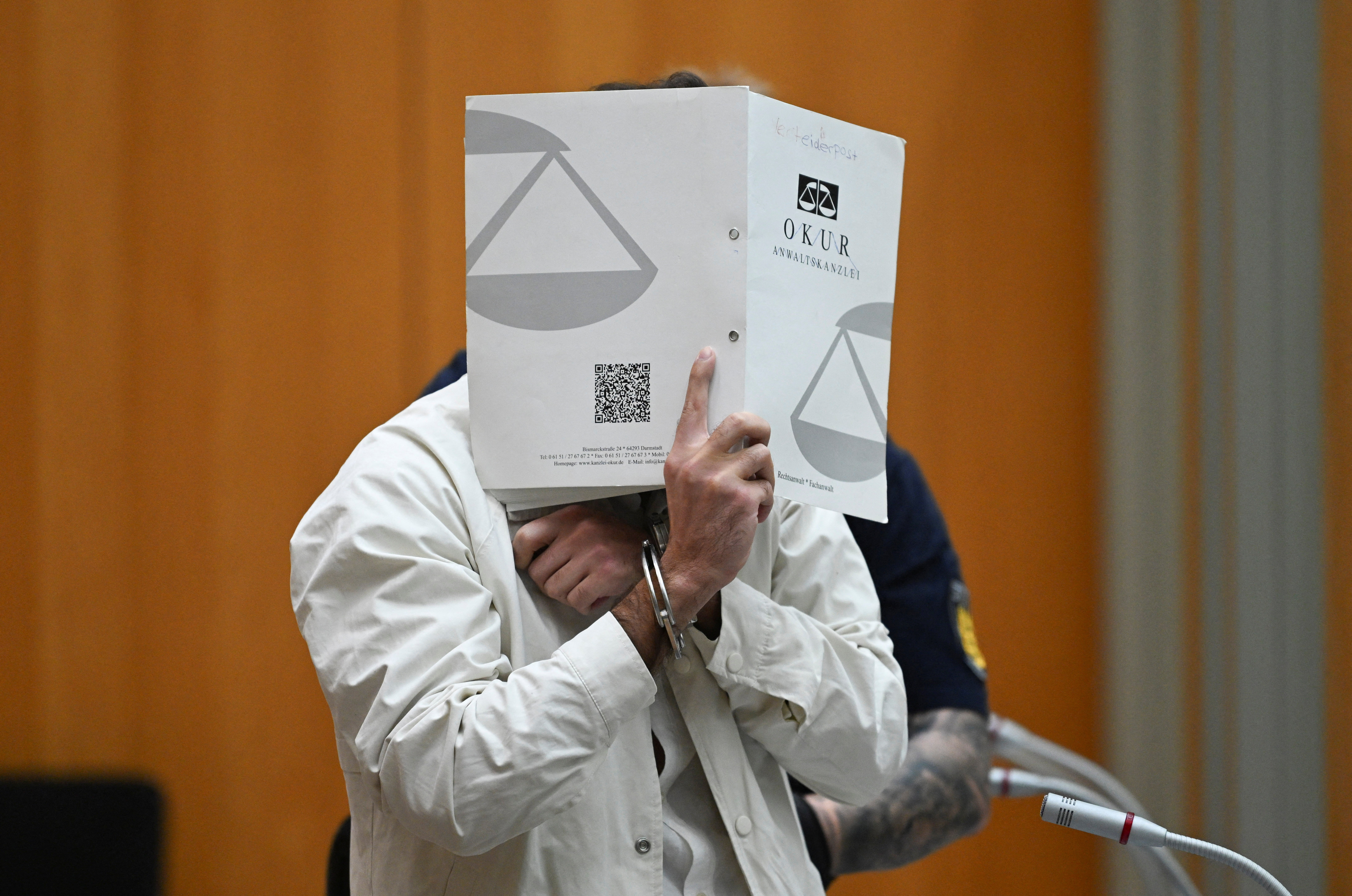 Trial verdict of the fatal stabbing at anti-Islam rally in Mannheim, in Stuttgart-Stammheim