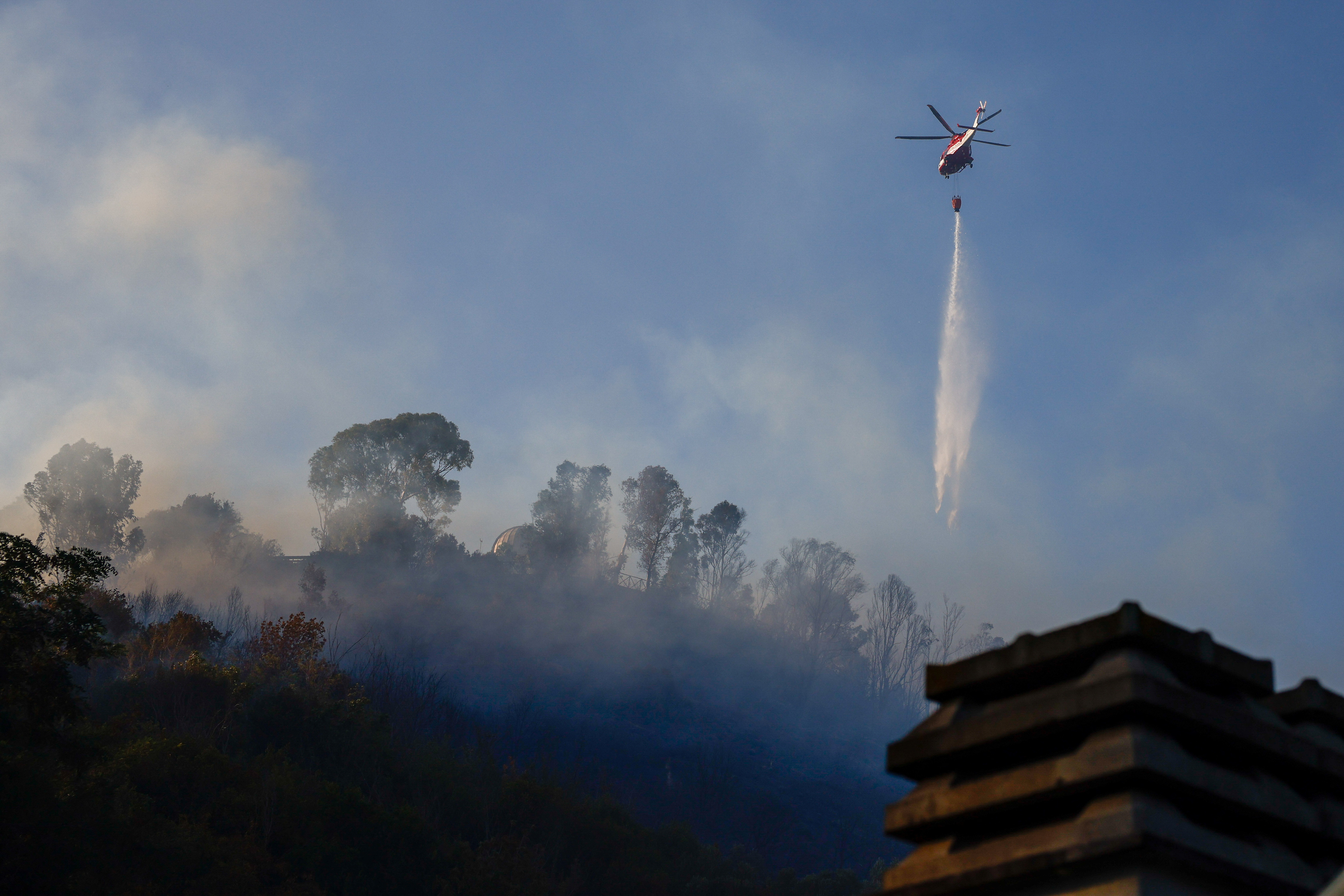Large fire breaks out in Rome