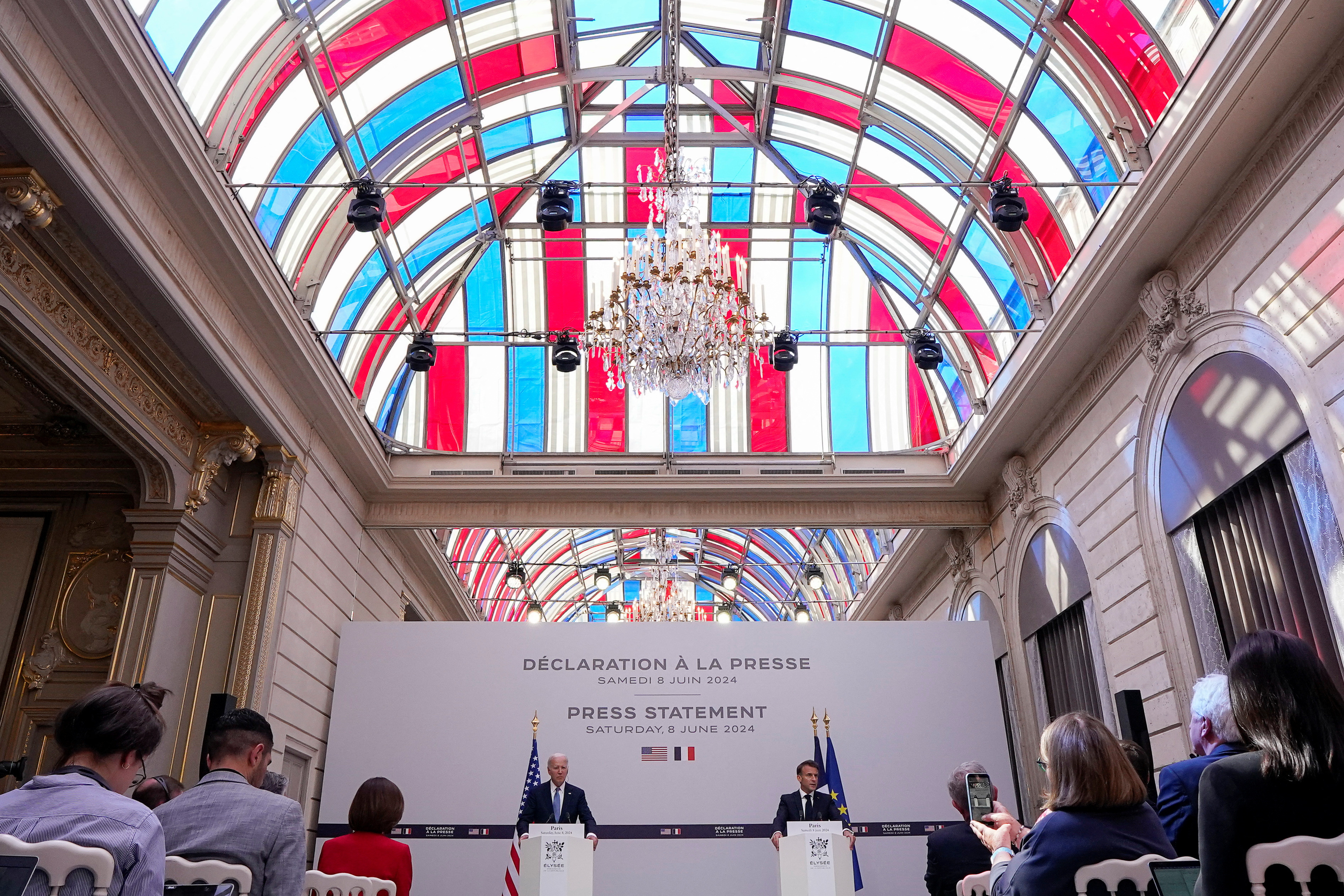 U.S. President Biden visits France