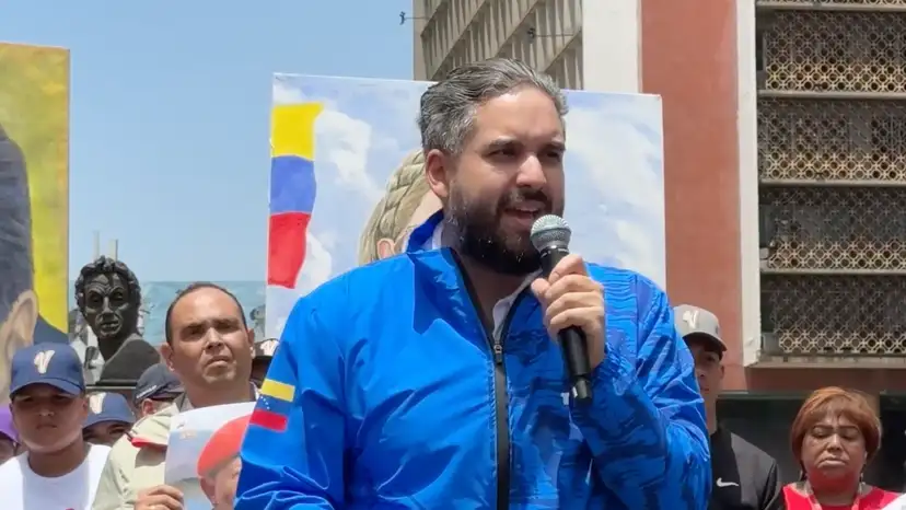 Maduro's son leads rally for father's release