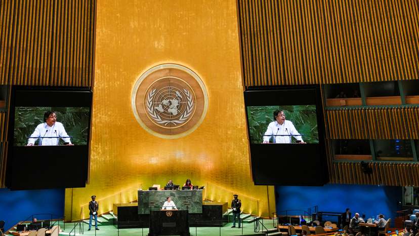 80th United Nations General Assembly at U.N. headquarters in New York