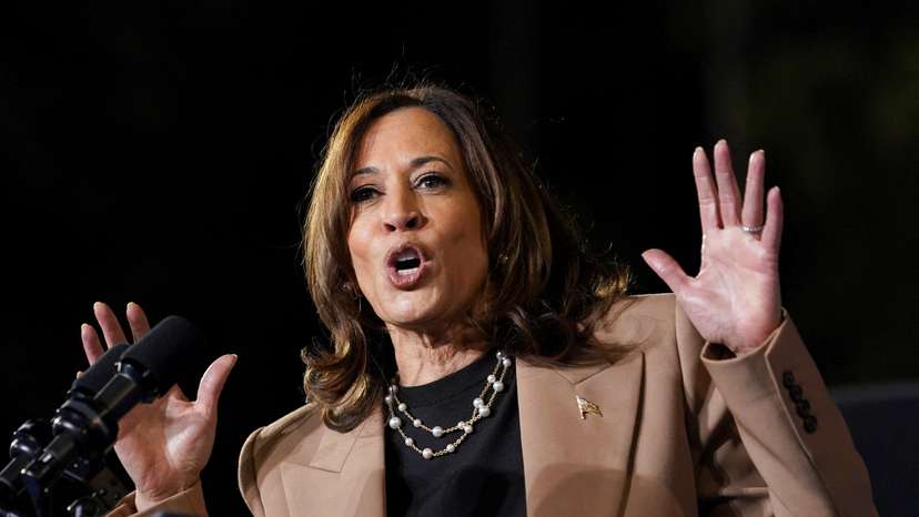 Democratic presidential nominee U.S. Vice President Kamala Harris campaigns in Georgia