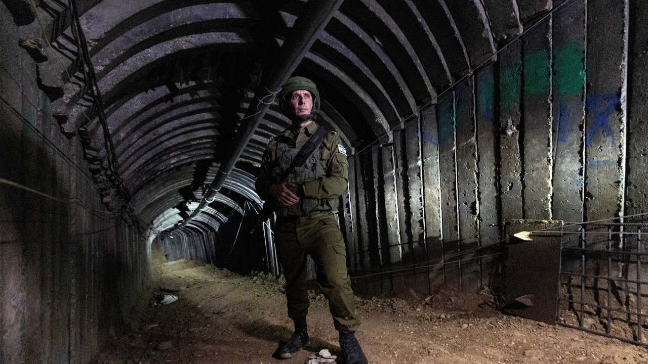 FILE PHOTO:Israeli army operates in northern Gaza amid the ongoing ground operation against Palestinian Islamist group Hamas