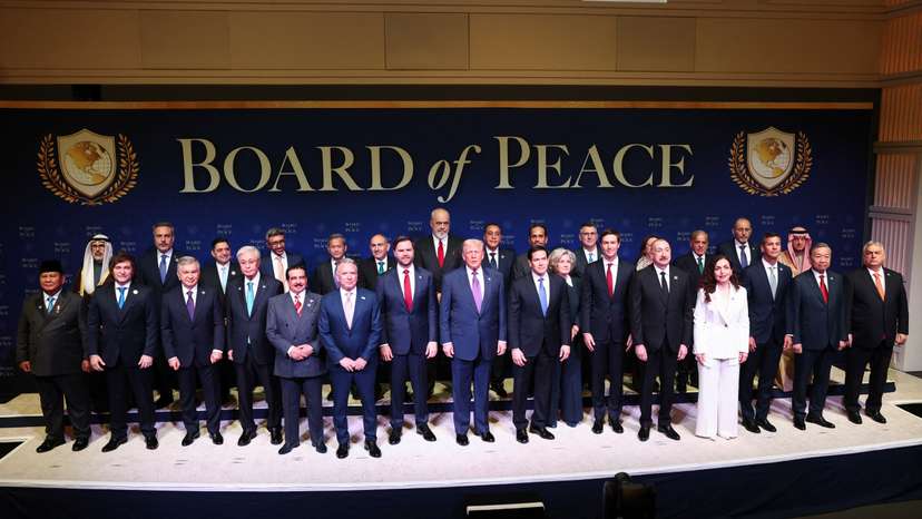 Inaugural meeting of the Board of Peace, in Washington