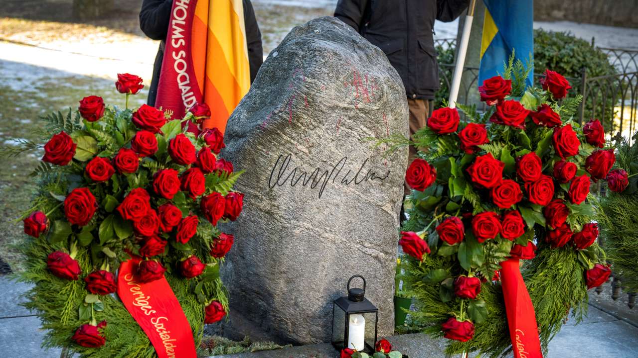 FILE PHOTO: Wreath laying on the 36th anniversary of the assassination of former Swedish Prime Minister Olof Palme in Stockholm