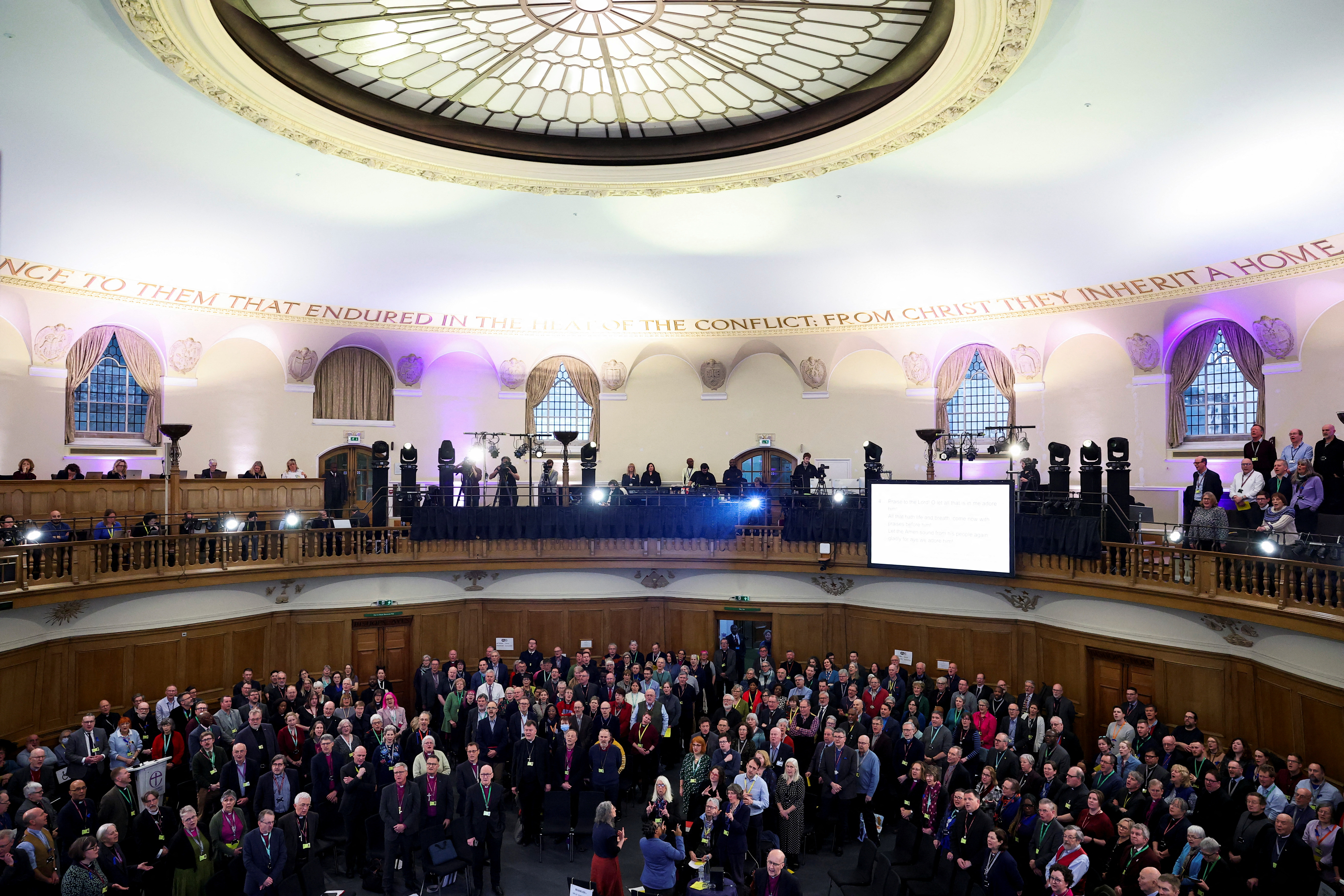 Church of England General Synod, in London