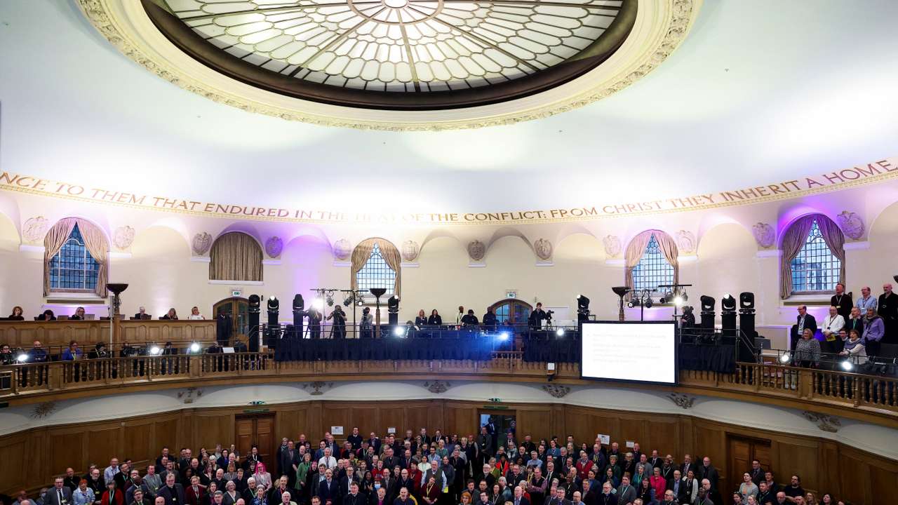 Church of England General Synod, in London