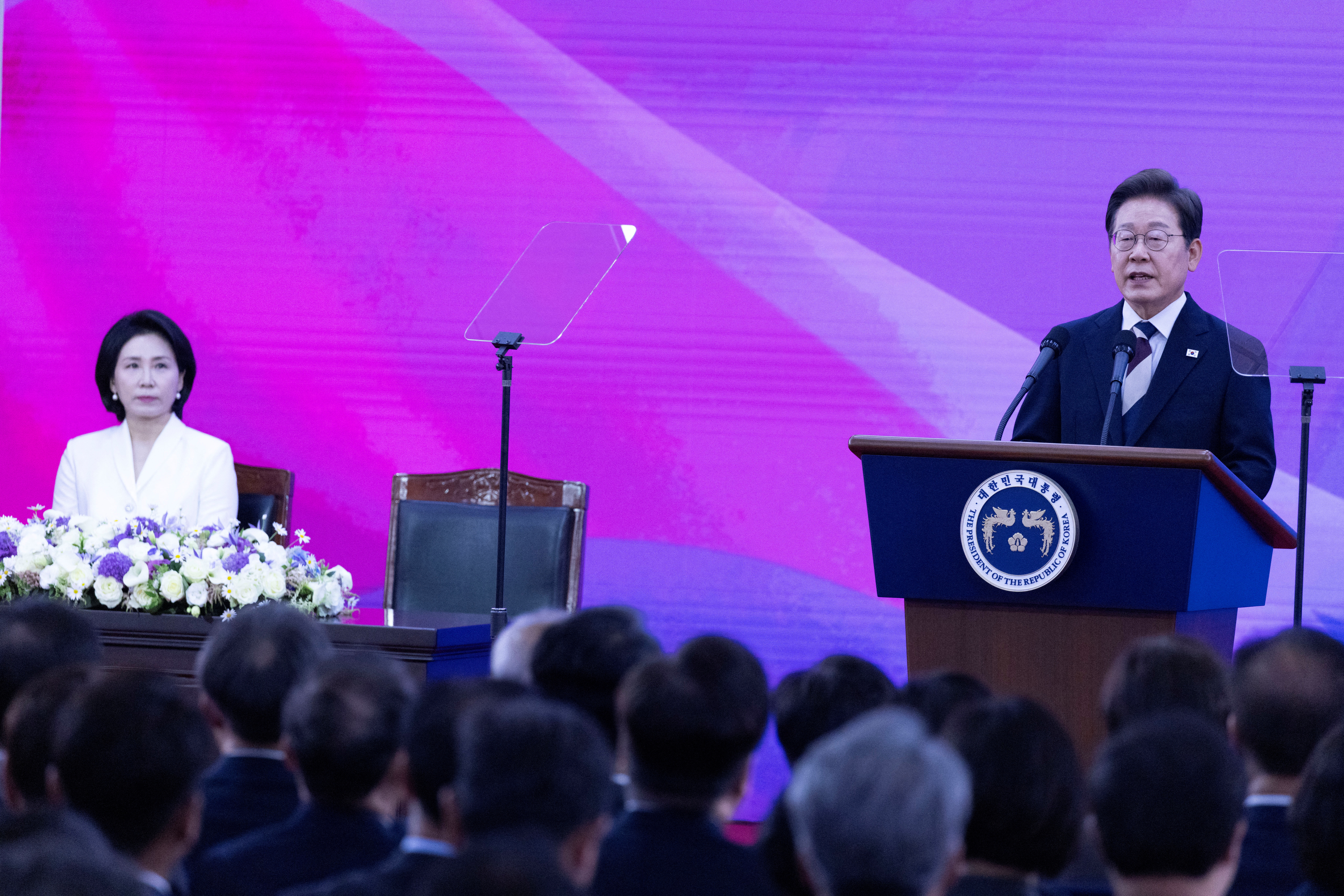 South Korea's new President Lee Jae-myung's inauguration at the National Assembly in Seoul