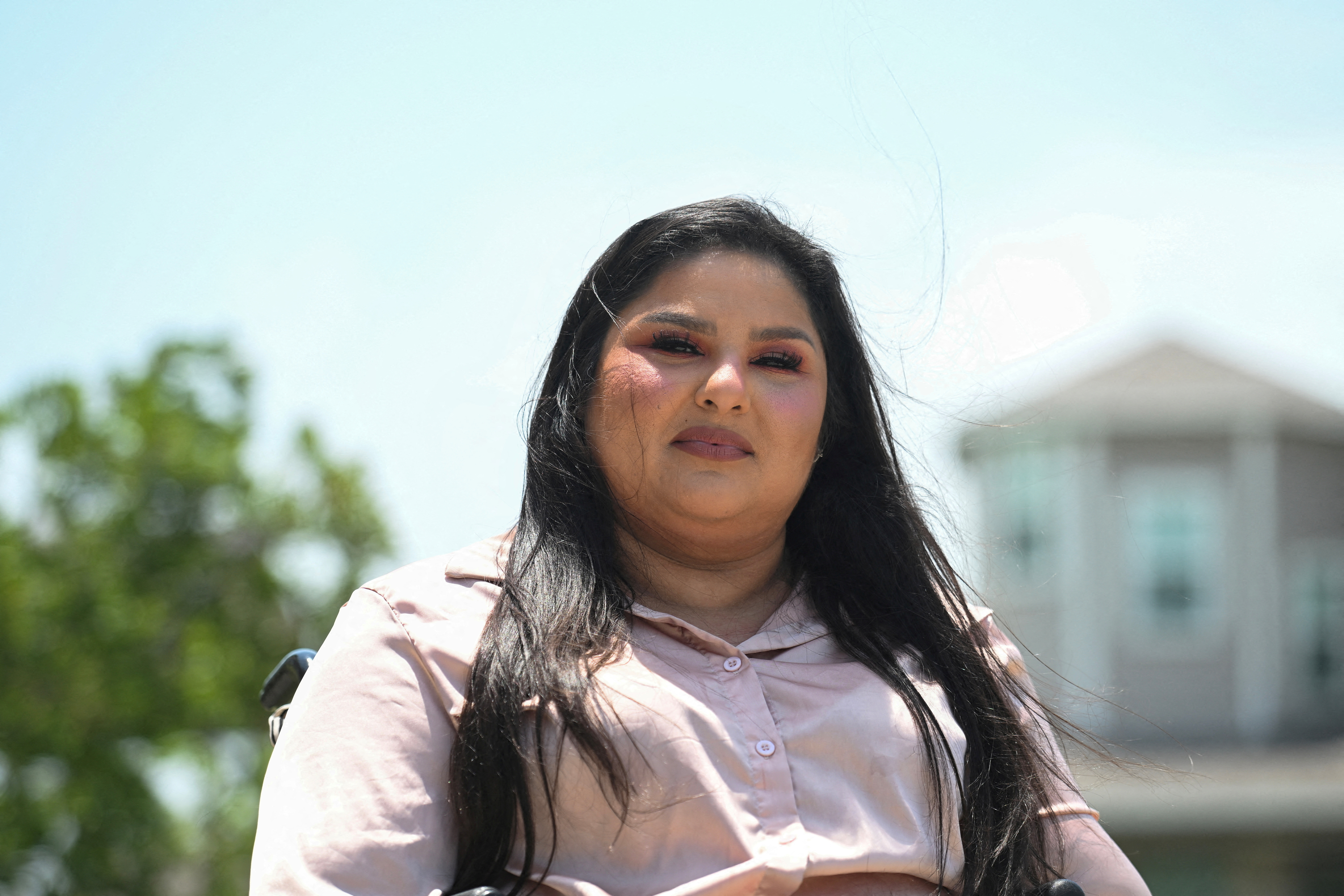 Loretta Torres poses for a portrait in Texas