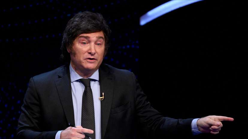 Argentine presidential candidates take part in the final TV debate ahead of the November 19 general election