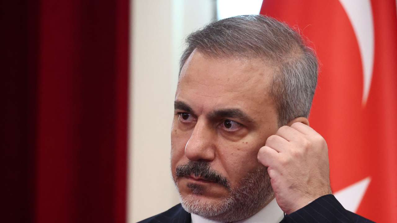 Turkish Foreign Minister Hakan Fidan visits Tirana