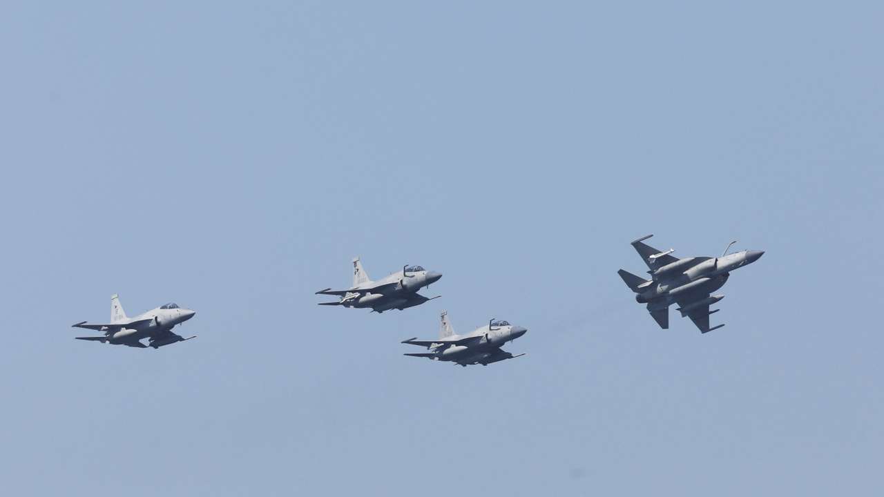 Pakistan Navy's Multinational Exercise AMAN-23, in the North Arabian Sea near Karachi